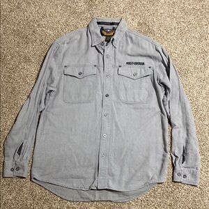 Harley Davidson button up